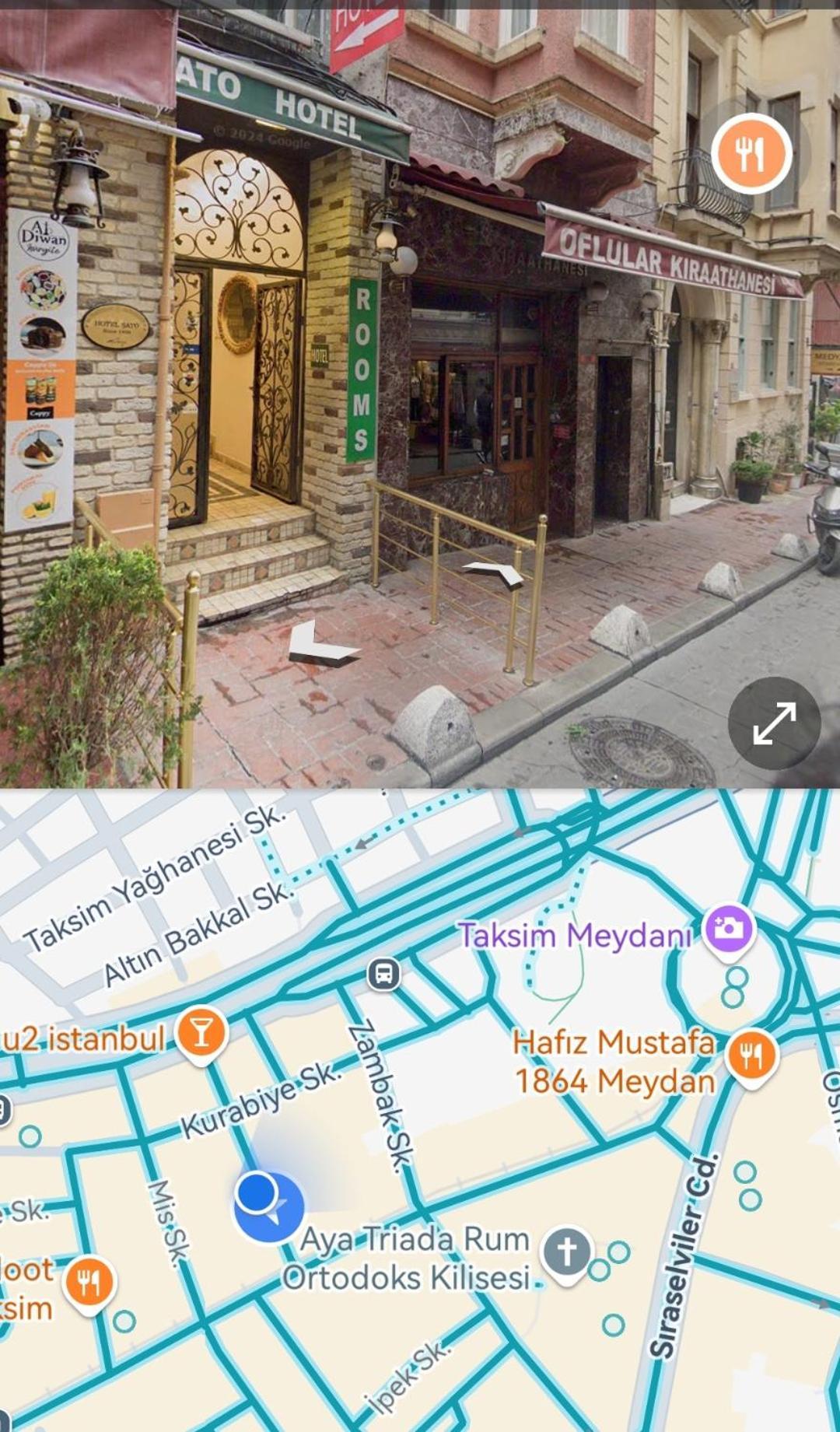 Taksim Hotel Sato Istanbul Exterior foto
